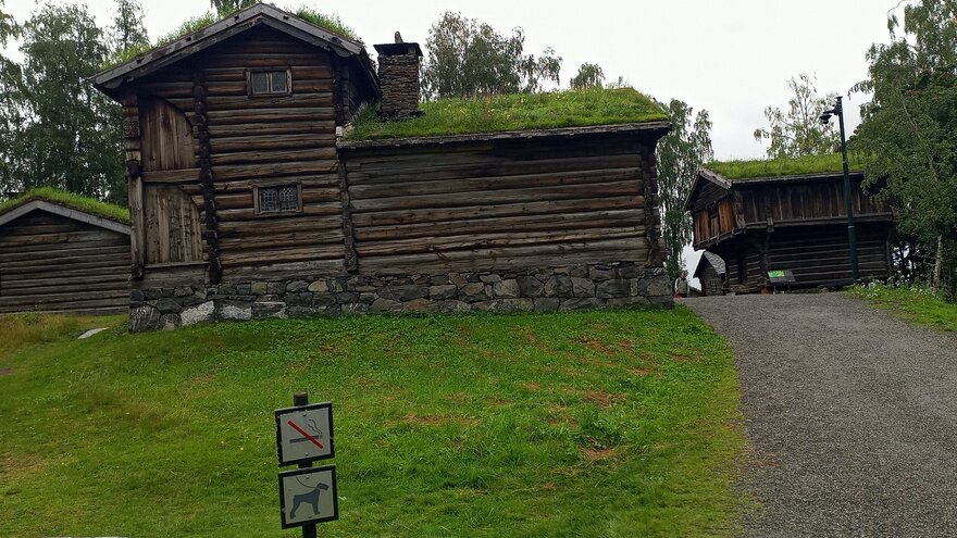 Noragric Master student Justine Mawadri gets a taste of old Norway in a trip to Maihaugen, Lillehammer.