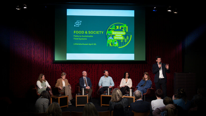 Panel discussion at food & society conference