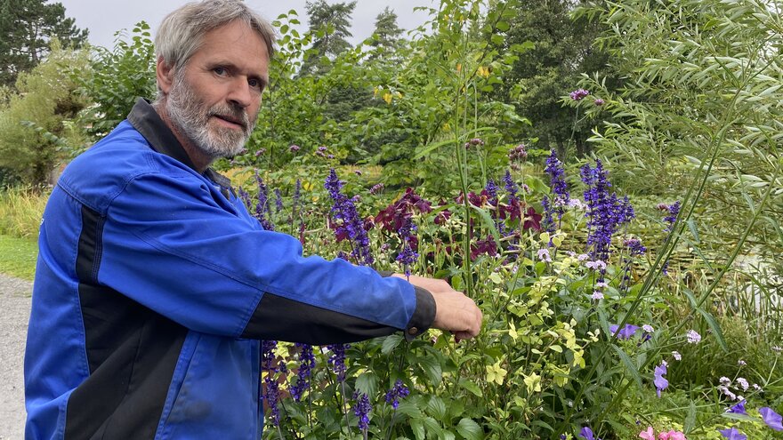Tomas Høglund ved krukkene 2024