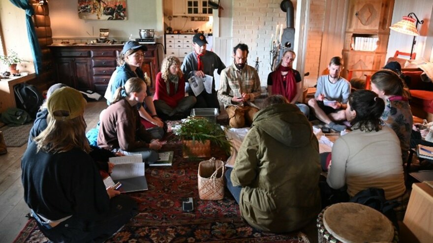 Excursion in the student led course Traditional Ecological Knowledge