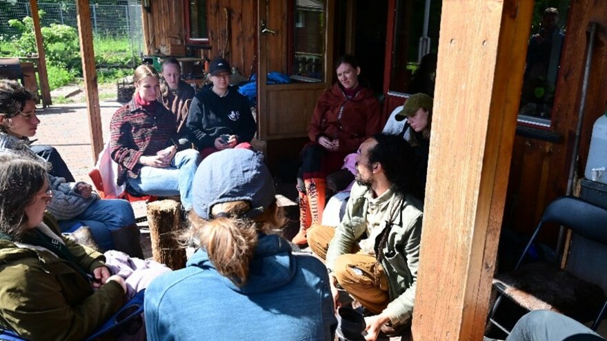 Excursion in the student led course Traditional Ecological Knowledge