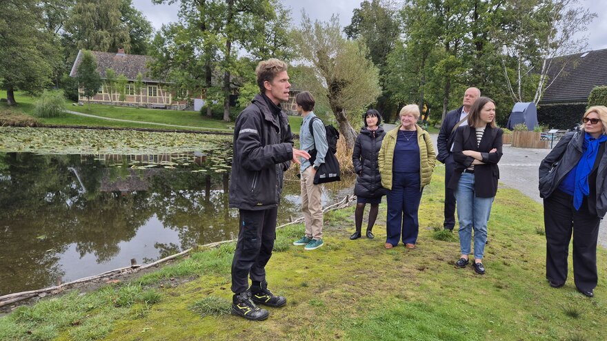 Filip Ihrsen, Gardener in the NMBU Park