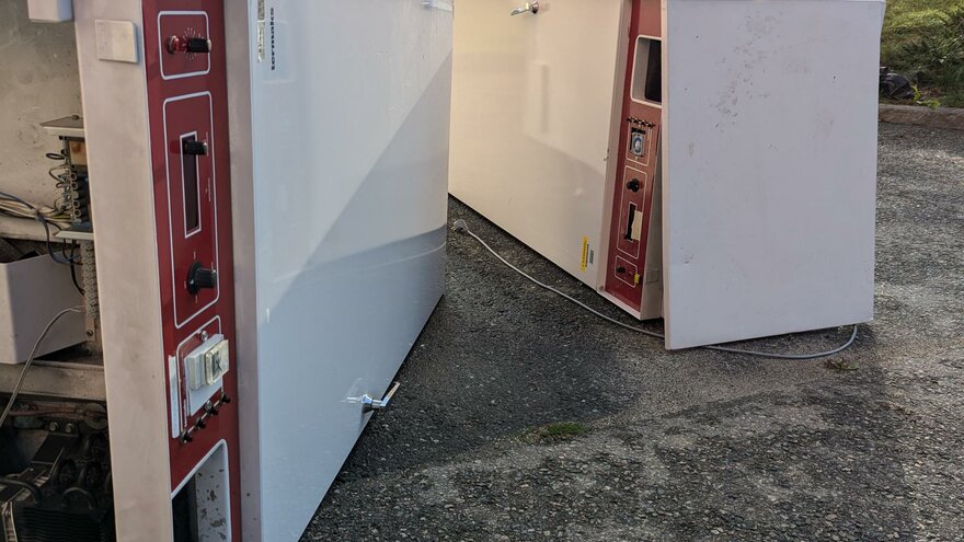 Vi takker Thermax skapene for lang og tro tjeneste. Men nå er det slutt.