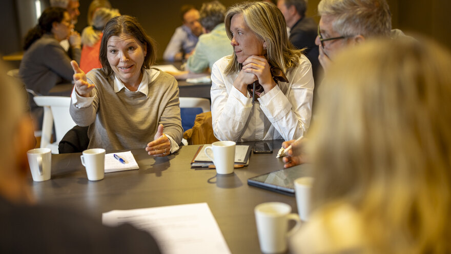 Bilde av gruppearbeid