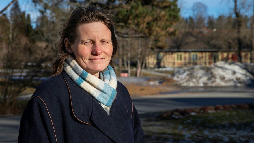 Bildet viser Siri Ellen Hallstrøm Erikses ( Siri Eriksen )