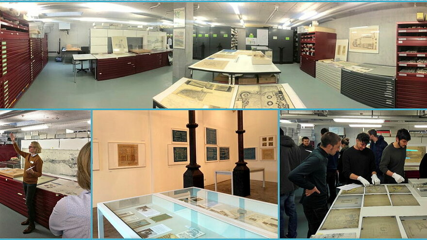 Historical material is an Advanced tool for landscape architecture education (Illustration shows Archive of Swiss Landscape Architecture ASLA)