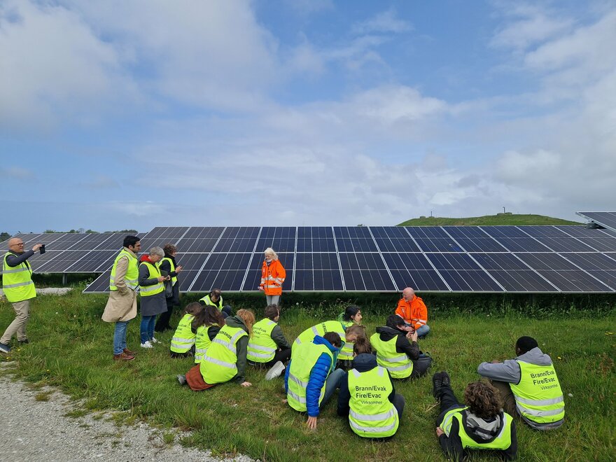 Norway's largest ground-mounted solar plant in Sola municipality