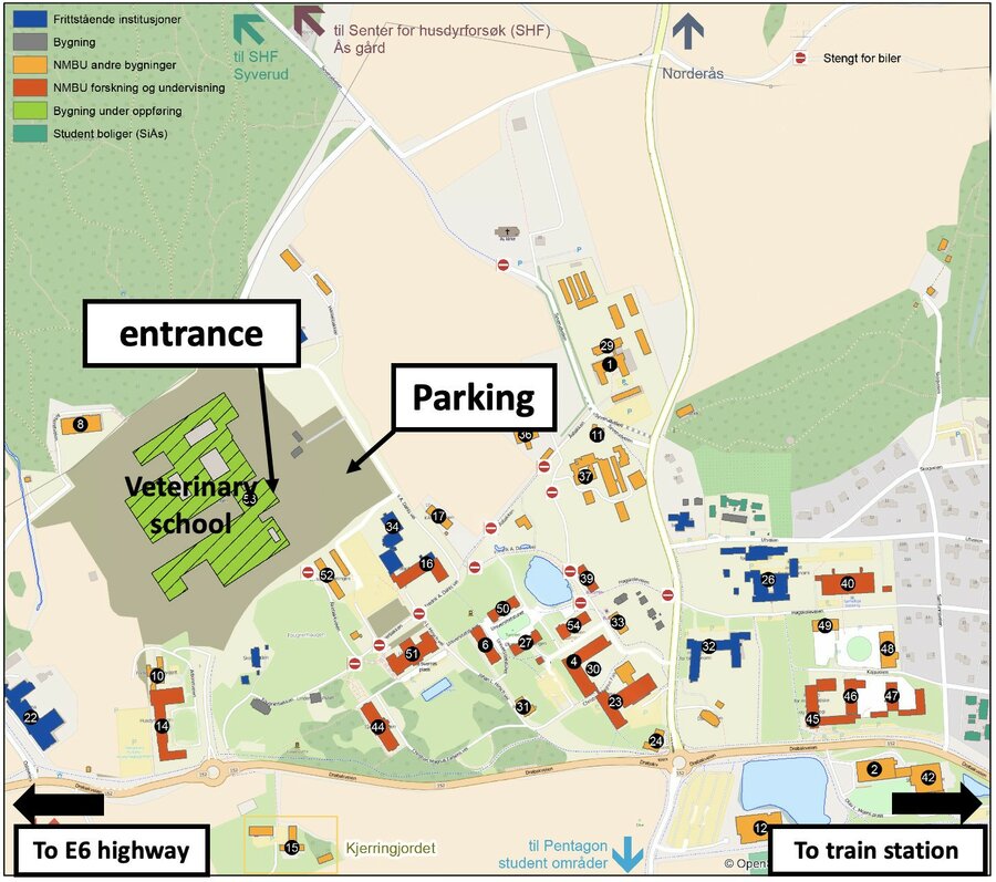 Plan to access to FISH-VET at the veterinary school