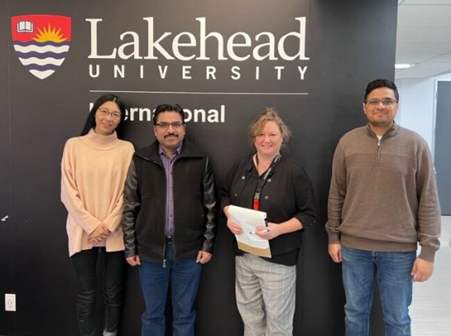 CSE group visit Lakehead Canada