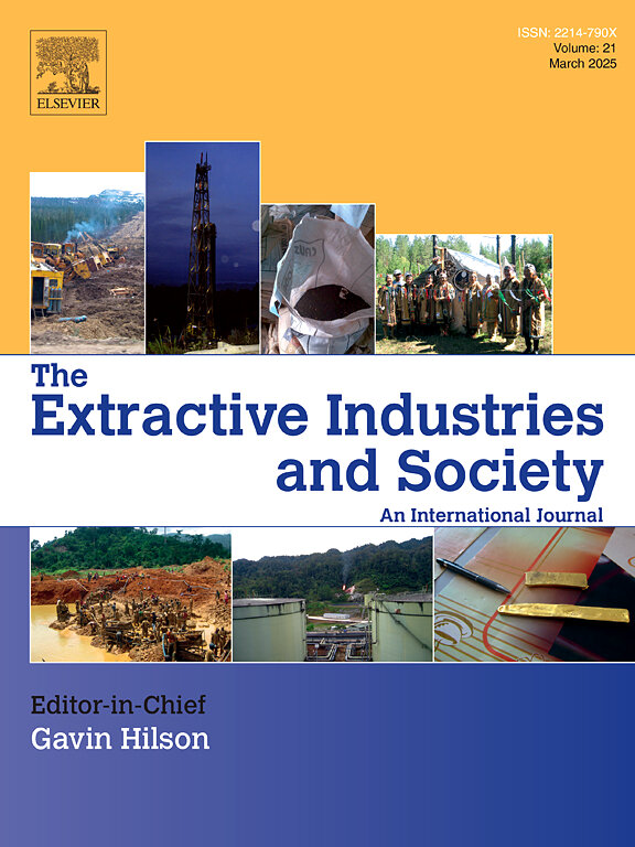 The Extractive Industries and Society