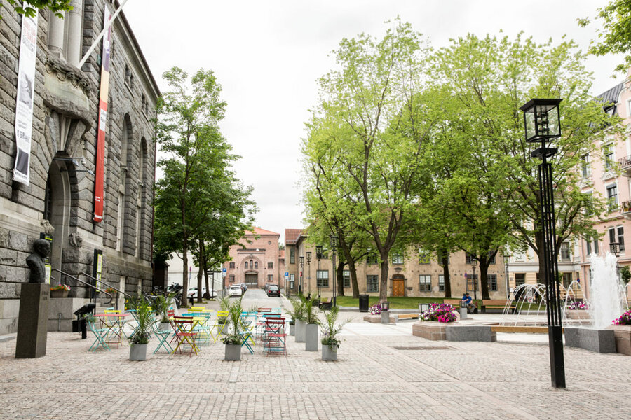 Bankplassen i Oslo kom best ut av eksemplene brukt i studien. 