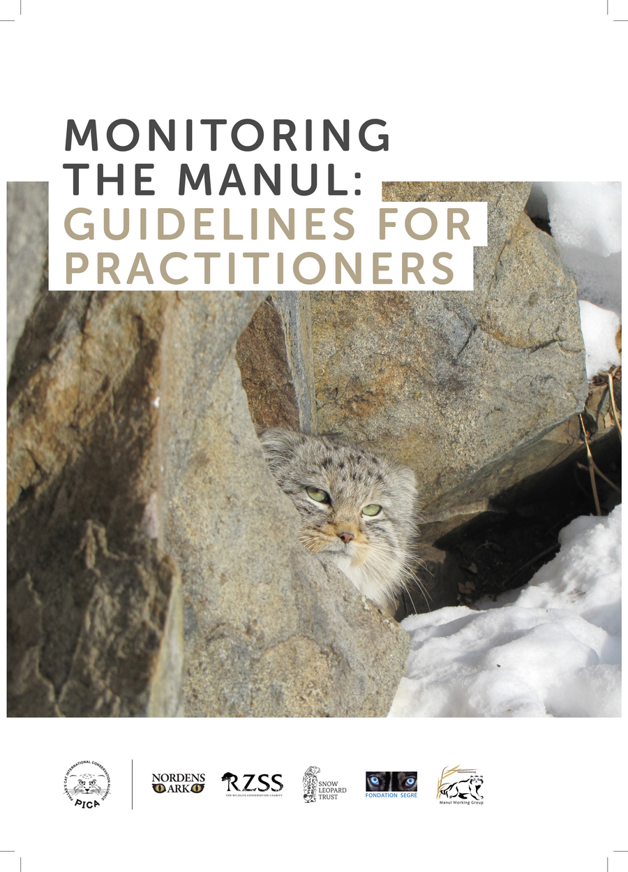 Cover of "Monitoring the manul: guidelines for practitioners"