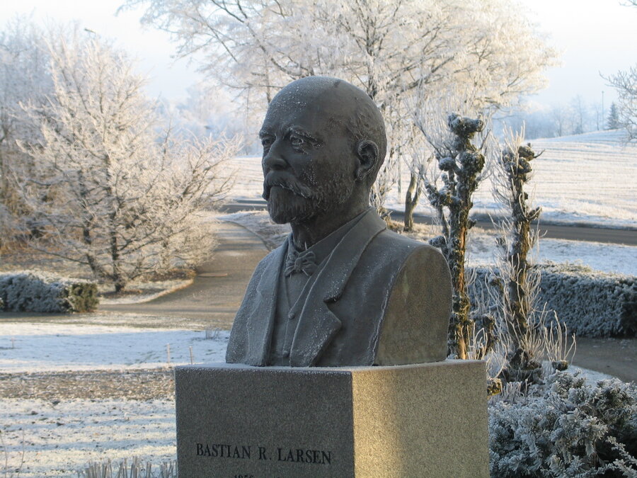 Bastian Larsen en vinterdag i 2007