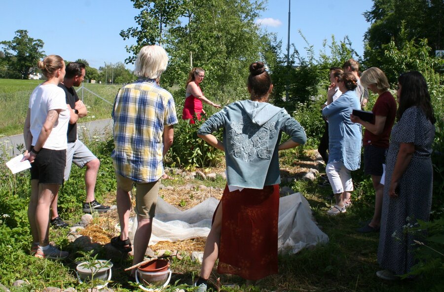 Maria Trettvik forteller om erfaringene fra hagen