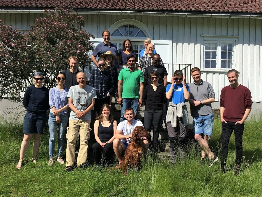 MEP-gruppen på Langøy i 2019.