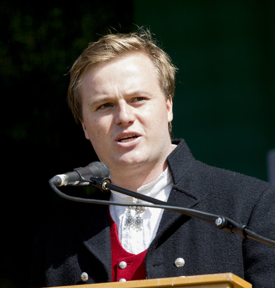 Studenttingsleder Tord Hauge