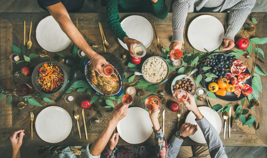Lange, overdådige måltider er en del av julekosen.