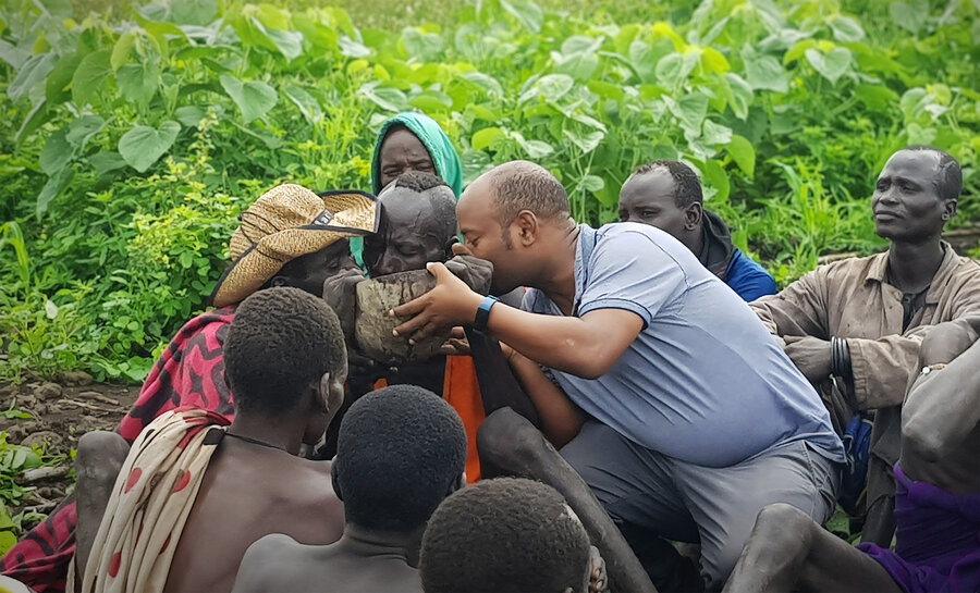 While conducting an ethnographic study in the Omo Valley, Yidneckachew Ayele Zikargie entered a Jala bond with local Mursi and Bodi people, a social and cultural practice that allowed him both access and security.