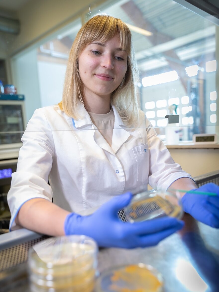 NMBU-stipendiat Margarita Smirnova forsker på bakterier