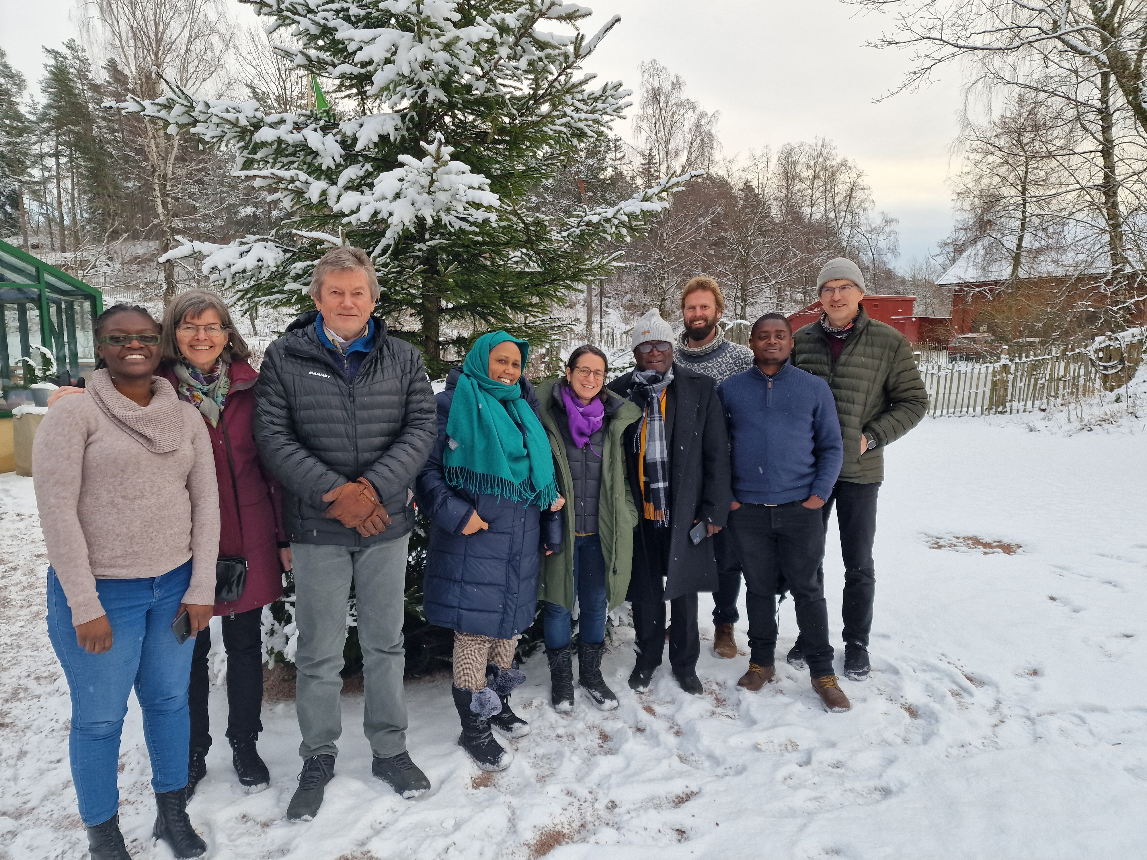 Participants of the ACCESS project workshop, 8-9 December 2022 at Ramme Gård.